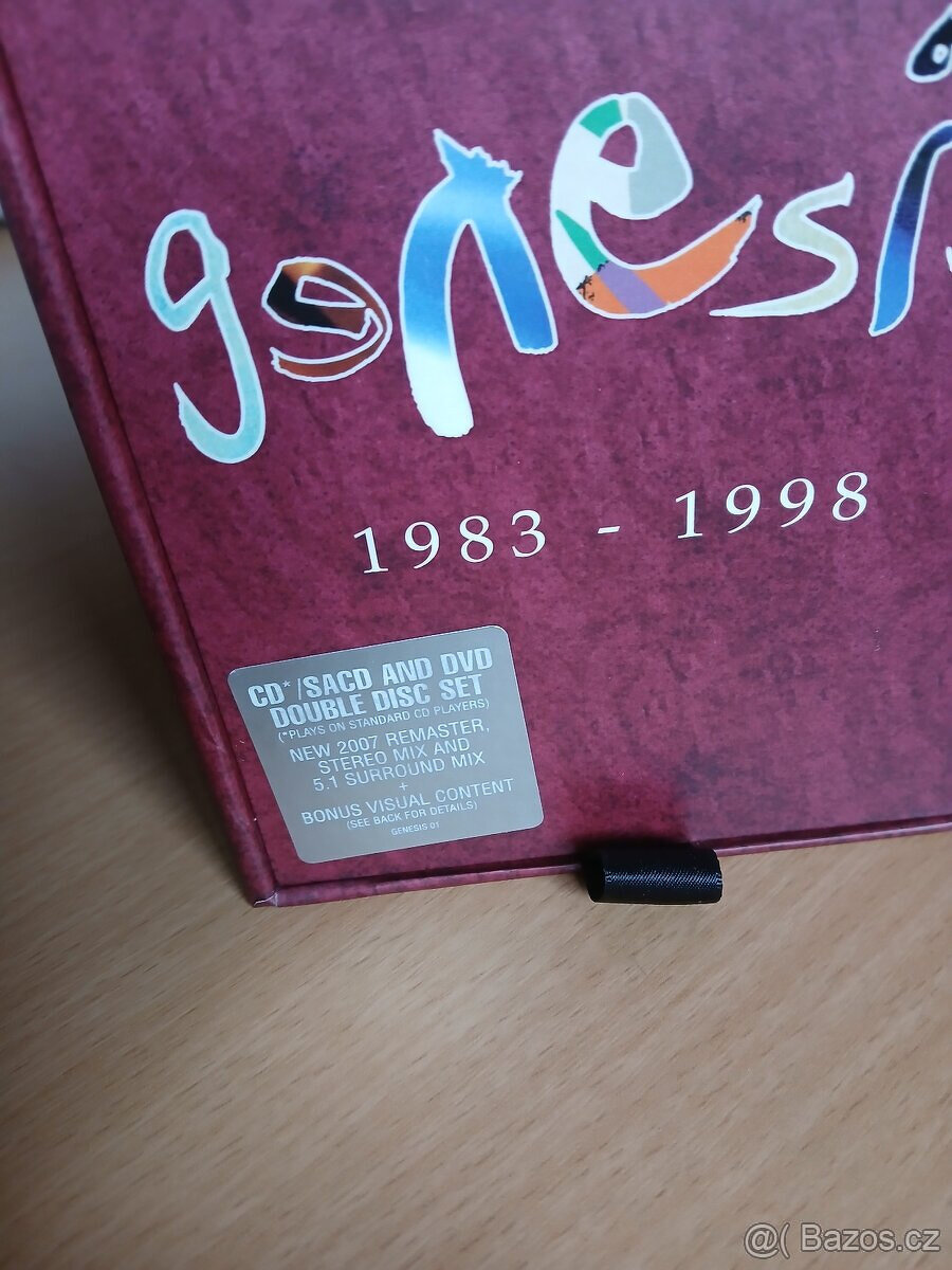 🇬🇧 GENESIS 1983–1998 Luxusní RED BOX SET (5 SACD / 5 DVD