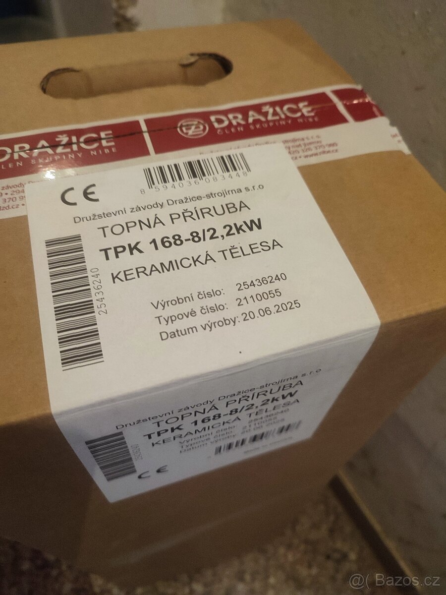Dražice TPK 168-8/2,2 kW - 2