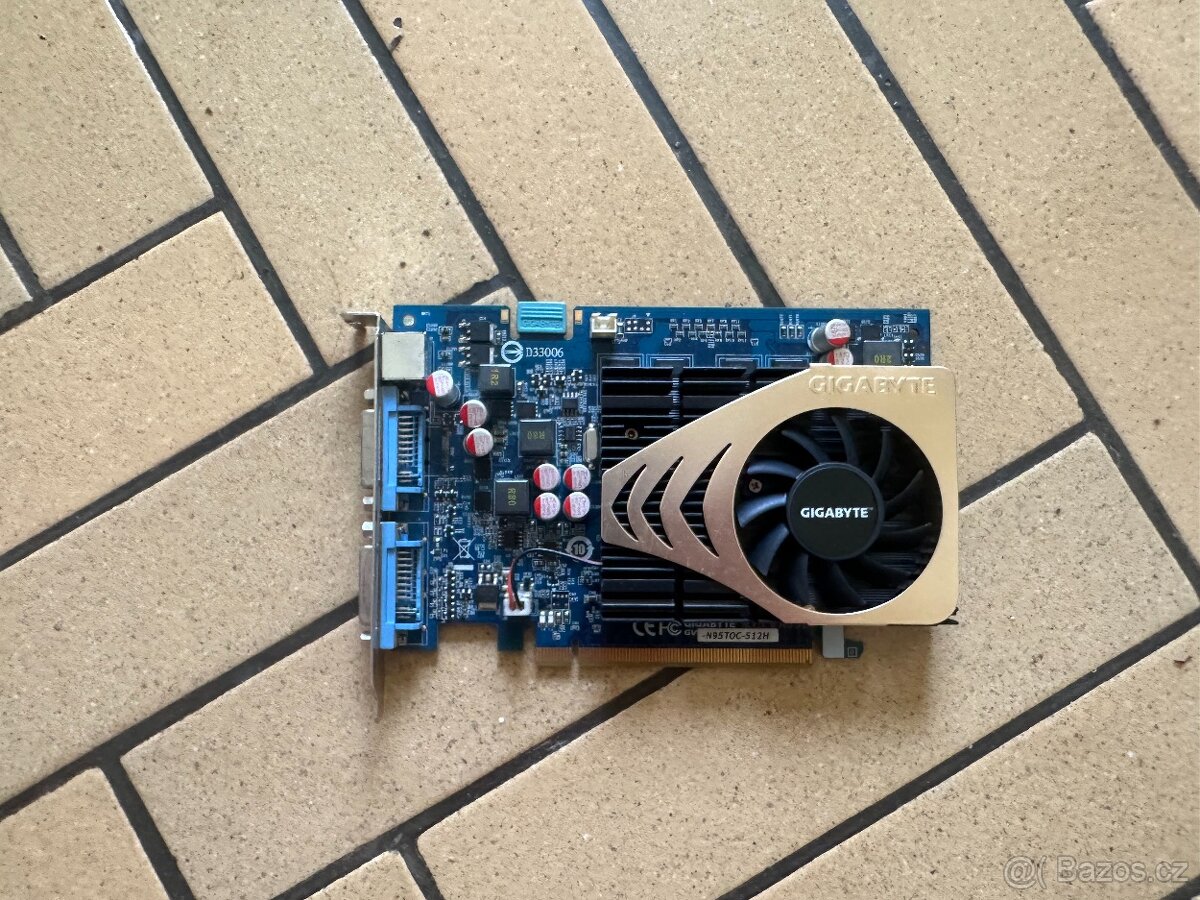 GIGABYTE GeForce 9500 GT / 512MB / PCI-E - 2