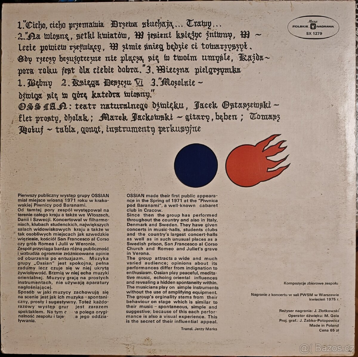 LP OSSIAN/VG, TOP STAV, 1975
- 2
