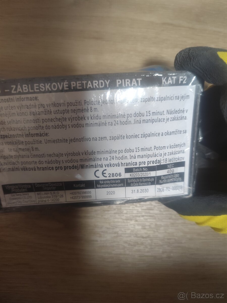 Petardy pirat výrobce melinh - 2