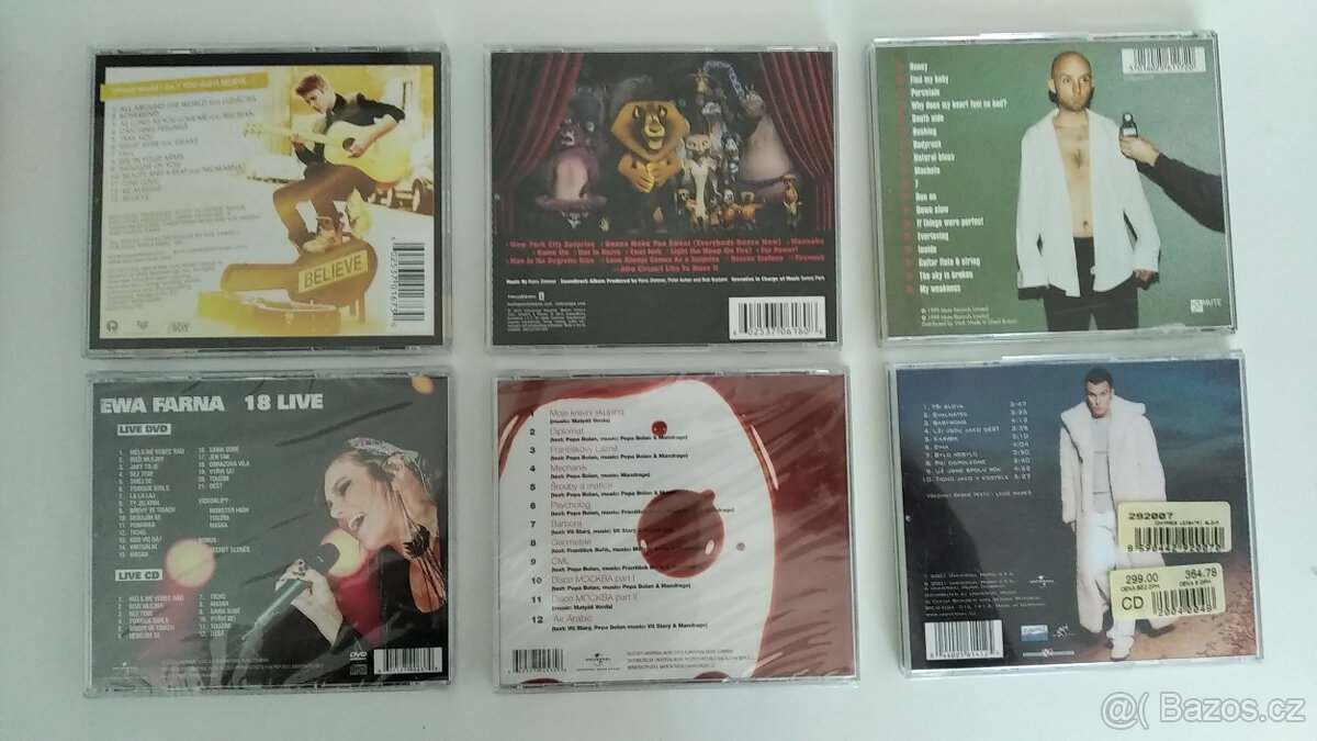 Různé Originální Hudební CD - 2