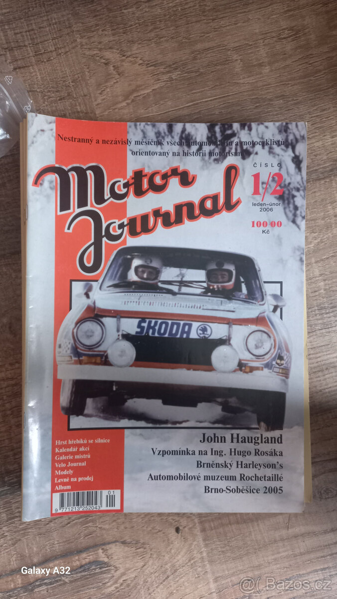 Jednotlivé ročníky MotorJournal - 2