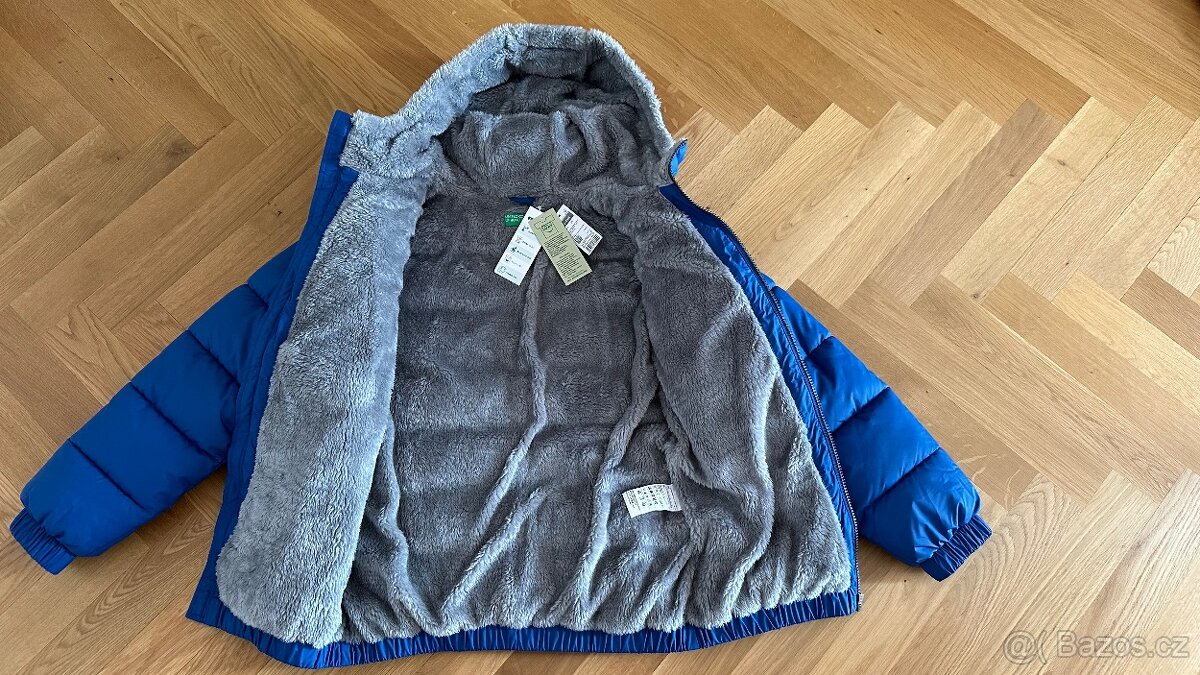 NOVÁ zimní bunda 11-12 let (160 cm) zn. Benetton - 2