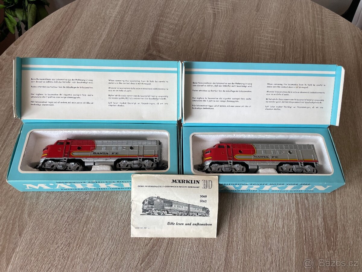 Modelová železnice Merkur, Märklín - 2