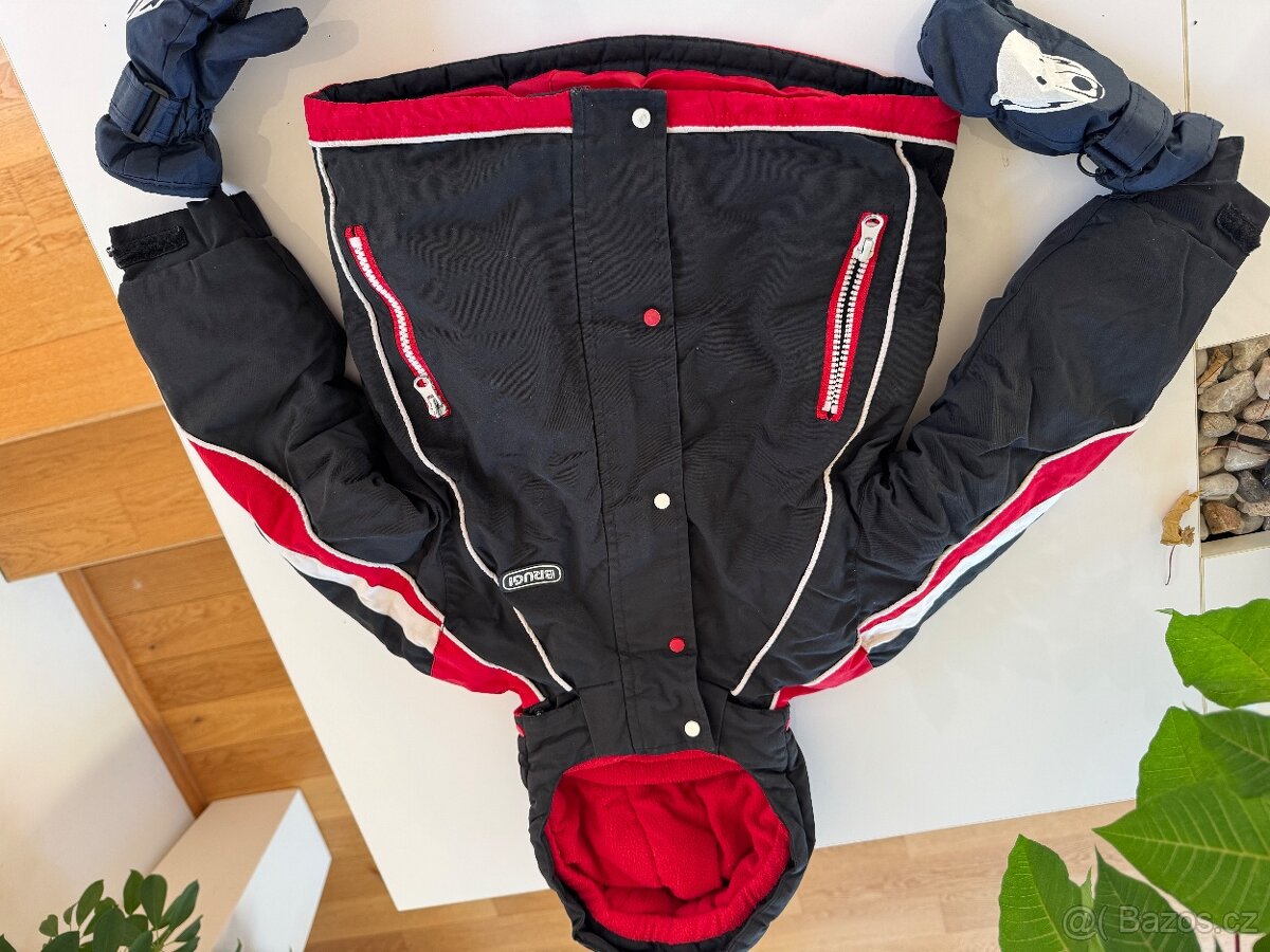 Bunda rukavice a kalhoty do sněhu 98-104 - 2