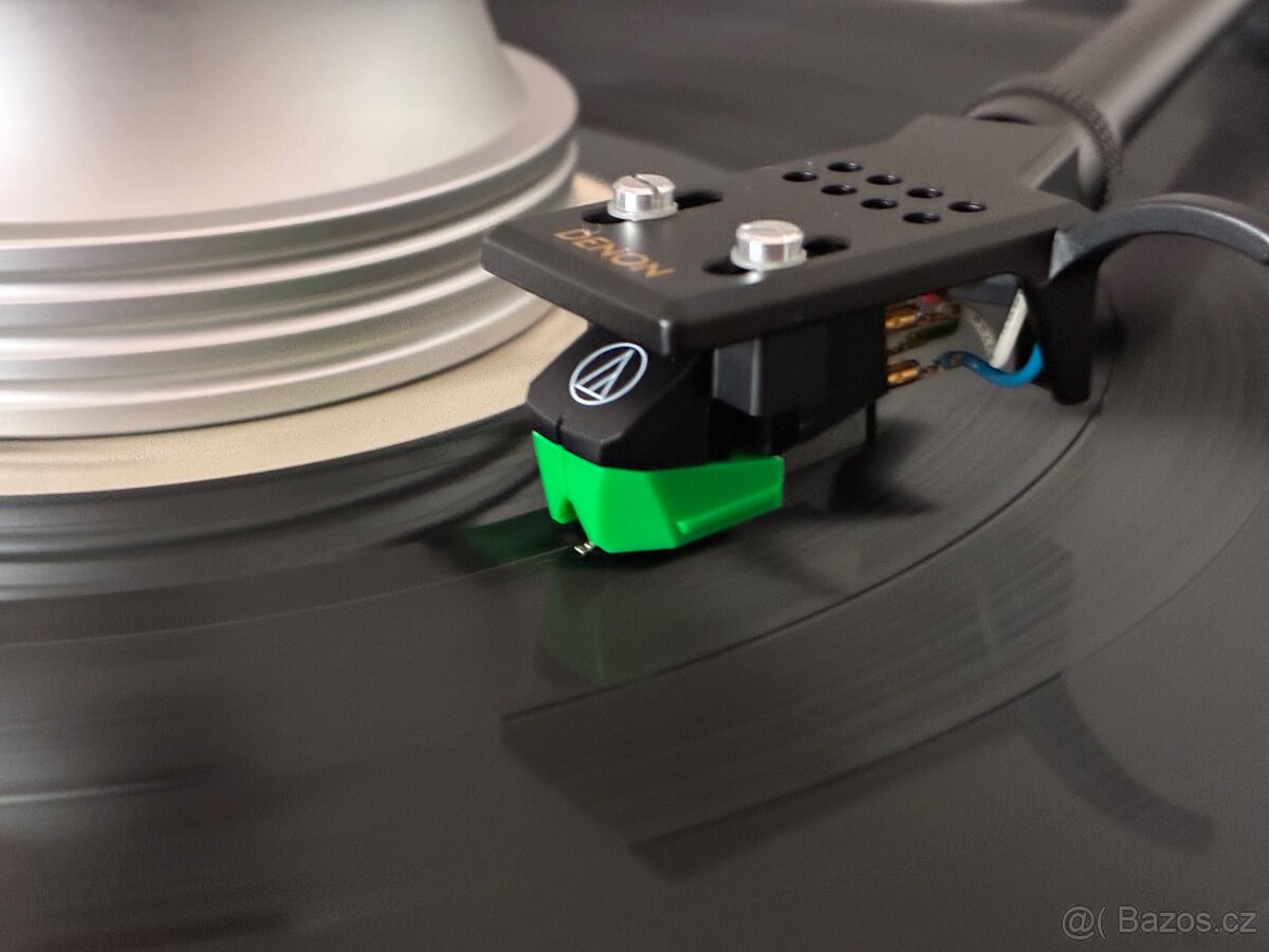 Denon DP-300F modifikace výstupu chinch + Audio Technika - 2