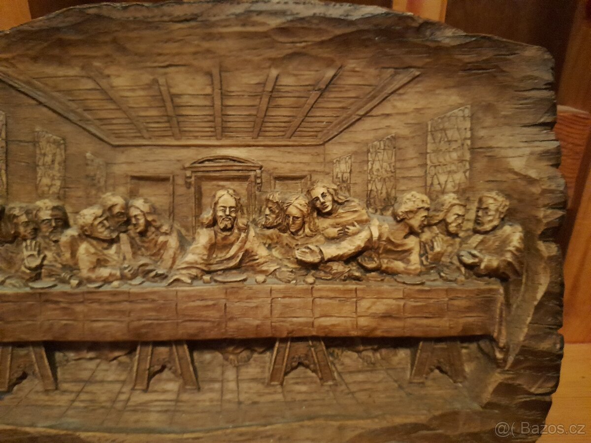 Poslední večeře Páně oltář Kristus Kalvárie (1025M) - 2