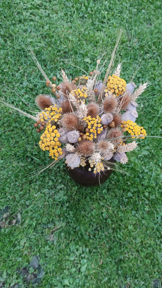 Sušené květiny do vázy - 2