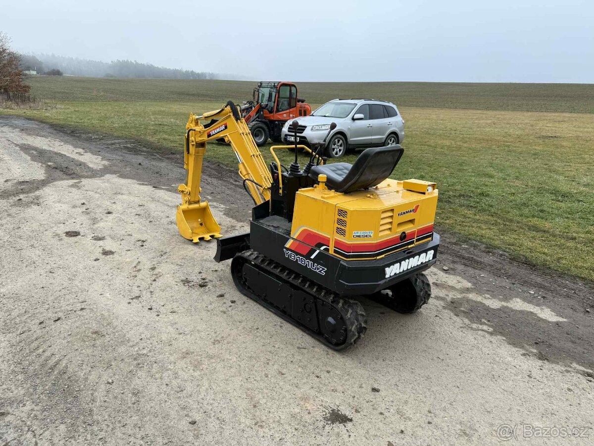 JAPONSKÝ MINIBAGR YANMAR YB101 1000KG - 2