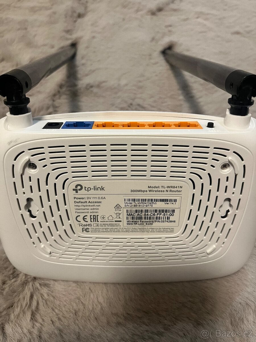WIFI router TP-link TL-VR841N 2x - 2