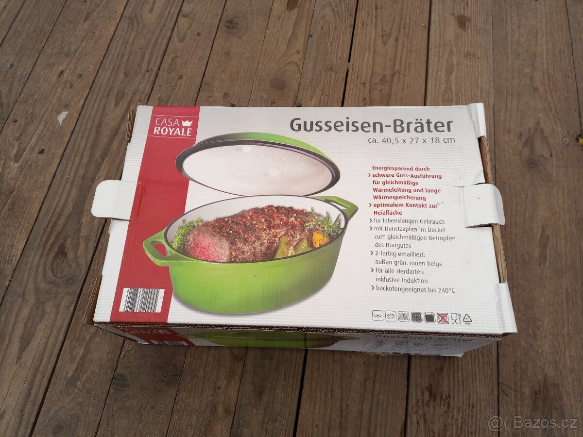 Litinový hrnec nový - 2