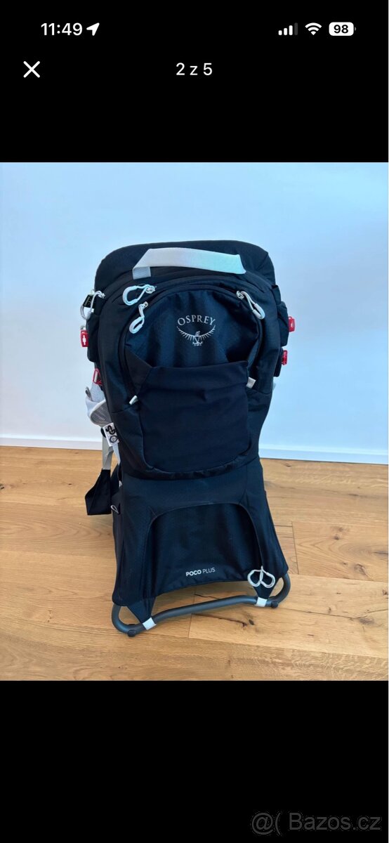 Osprey Poco Plus starry black - 2