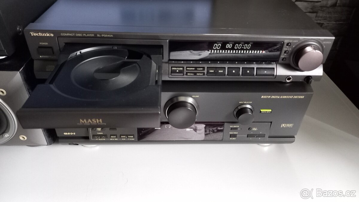 Technics receiver a CD - 2