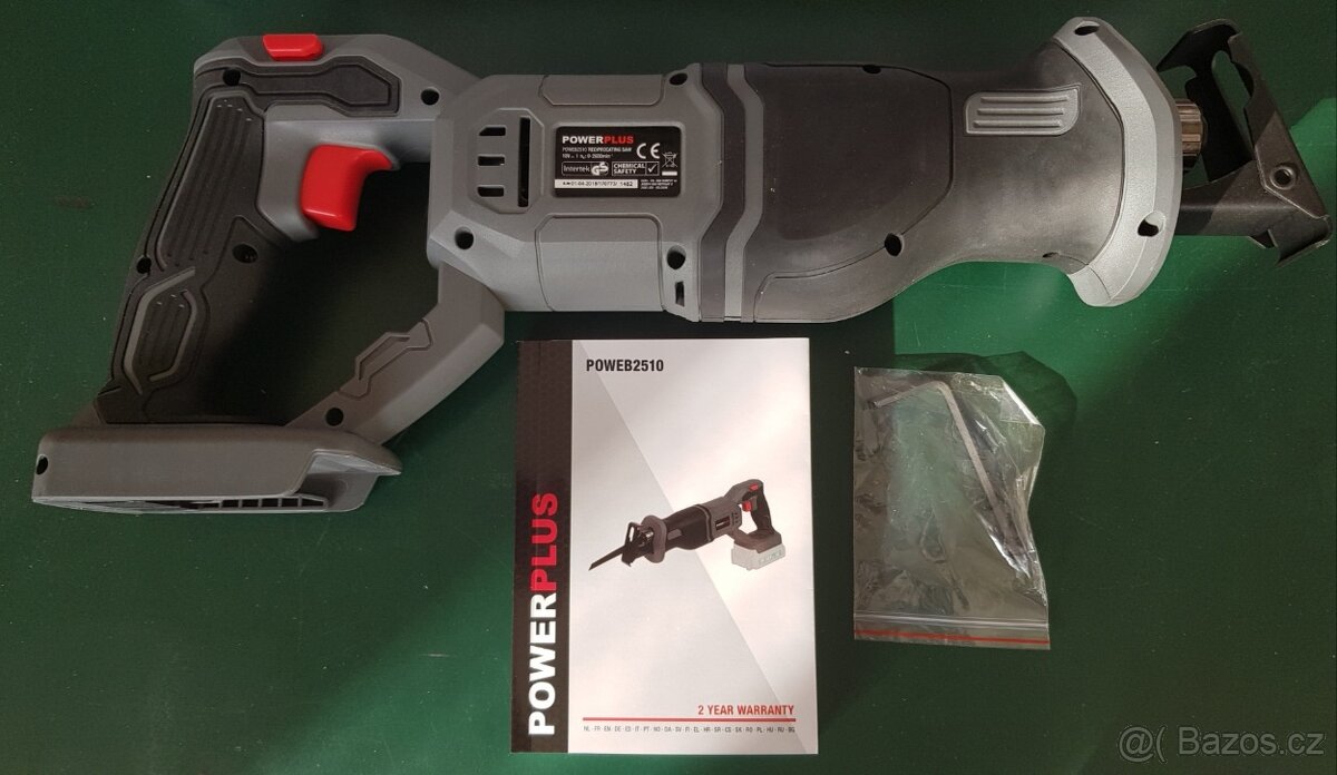 Přímočará pila 18V (bez akumulátoru) POWEB2510 - 2