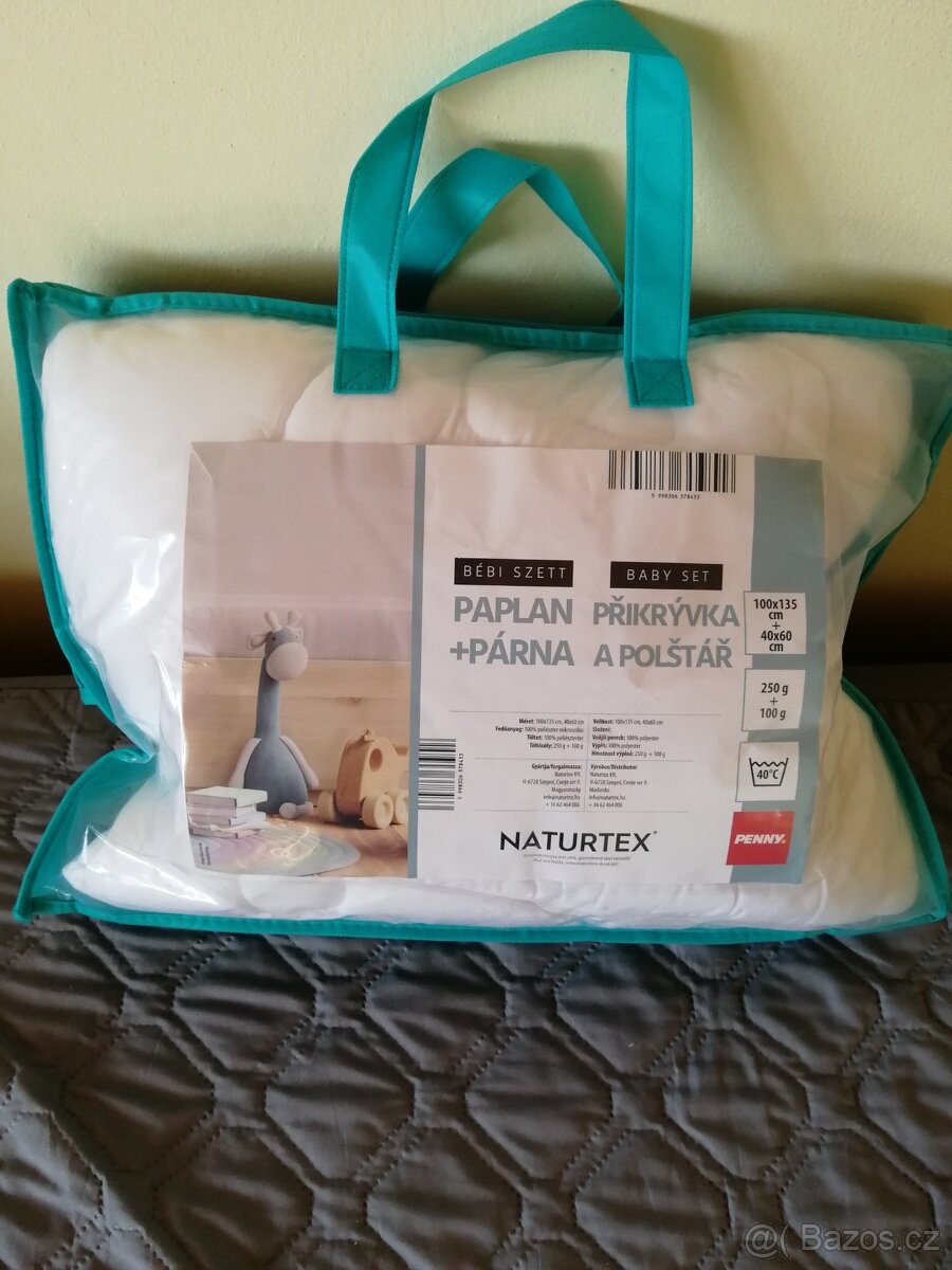 Dětská peřinka a polštář do postýlky - 2
