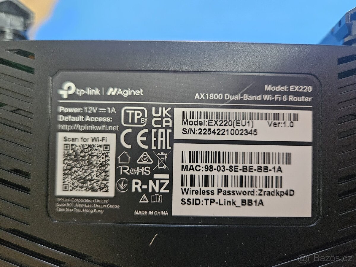 TP Link EX220 router - 2