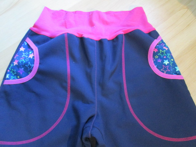 Zimní softshell kalhoty Bajadesign vel. 140 holka - 2