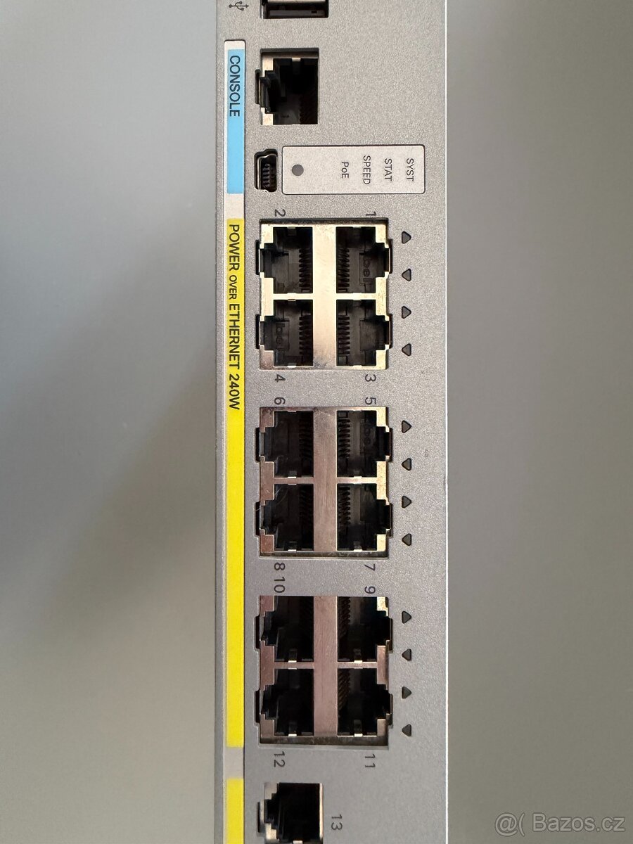 Switch Cisco 3560CX-12PC-S (PoE+ 240W) + SFP - 2