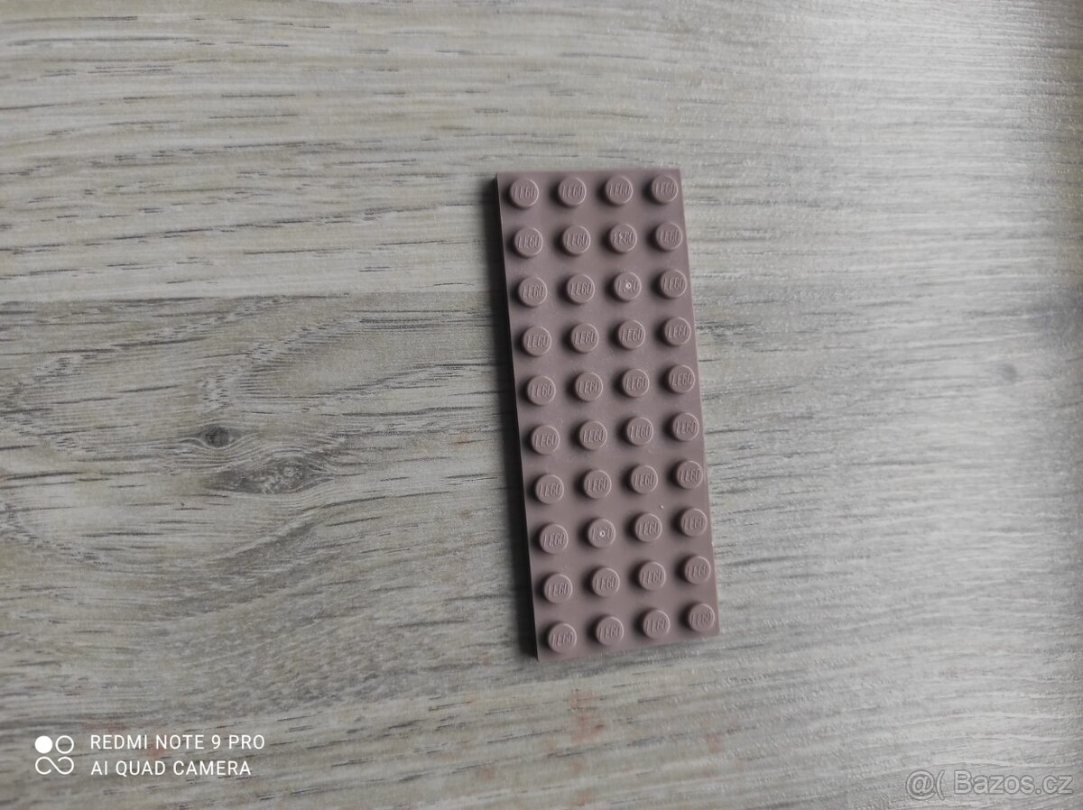 lego destička 4x10 bežová - 2