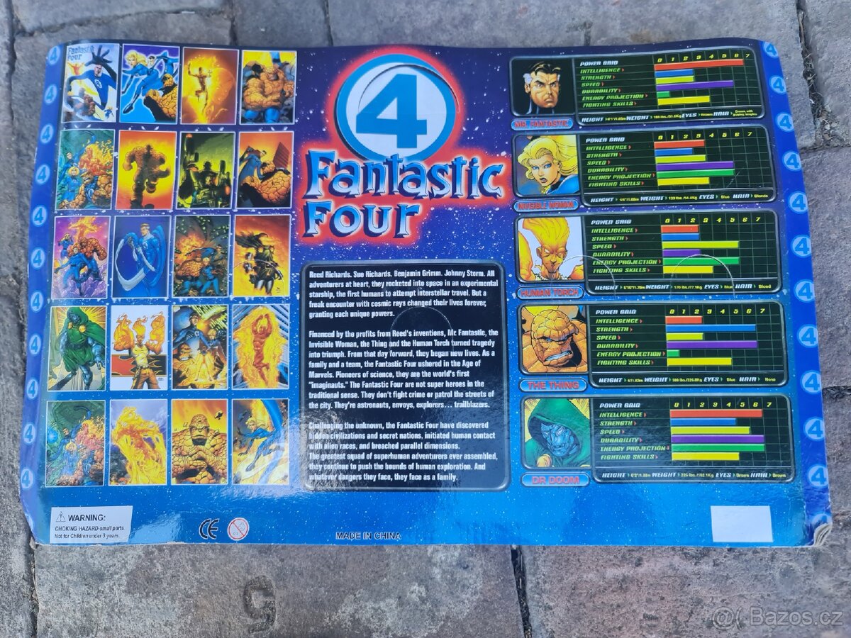 Fantastická čtyřka figurky - 2