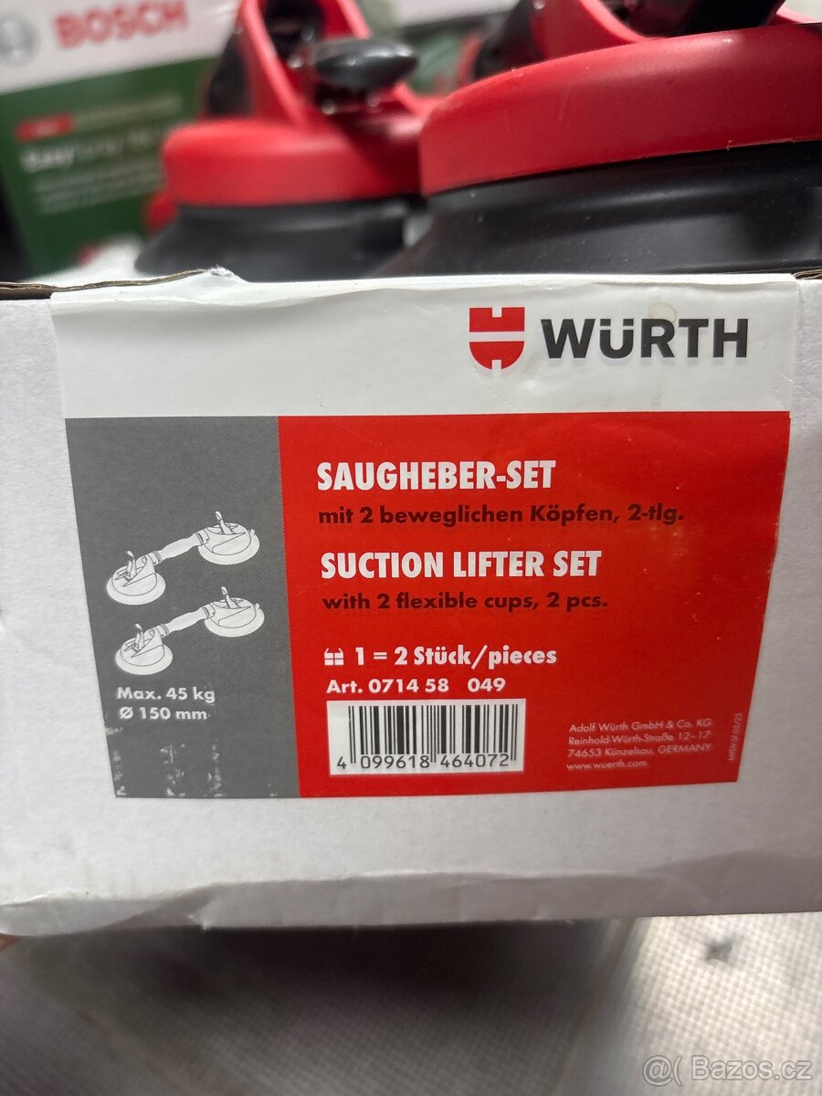 Prisavky na čelne skla WÜRTH (NOVÉ) - 2