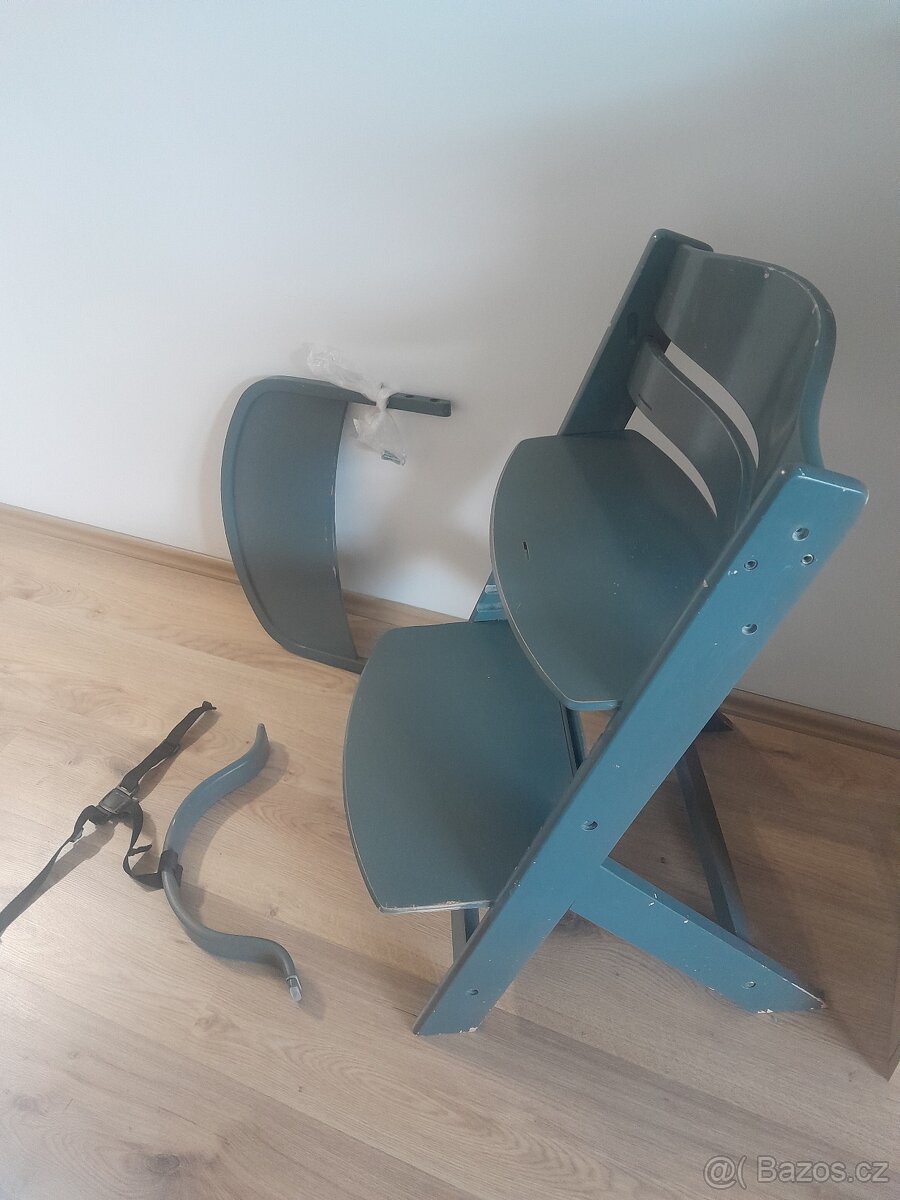 Dětská jídelní rostoucí stolička - 2