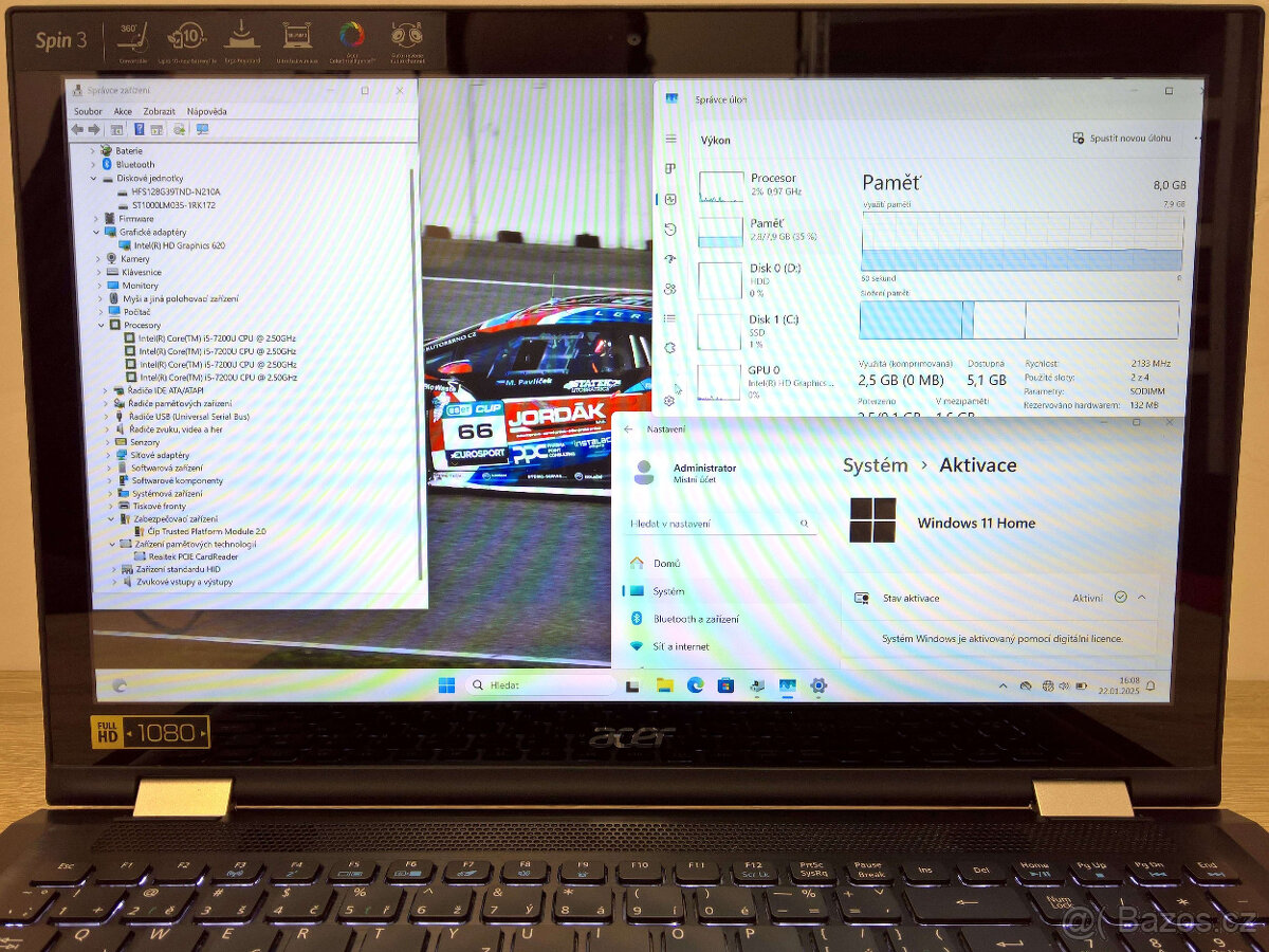 Acer Spin 3 - konvertibilní notebook - 2
