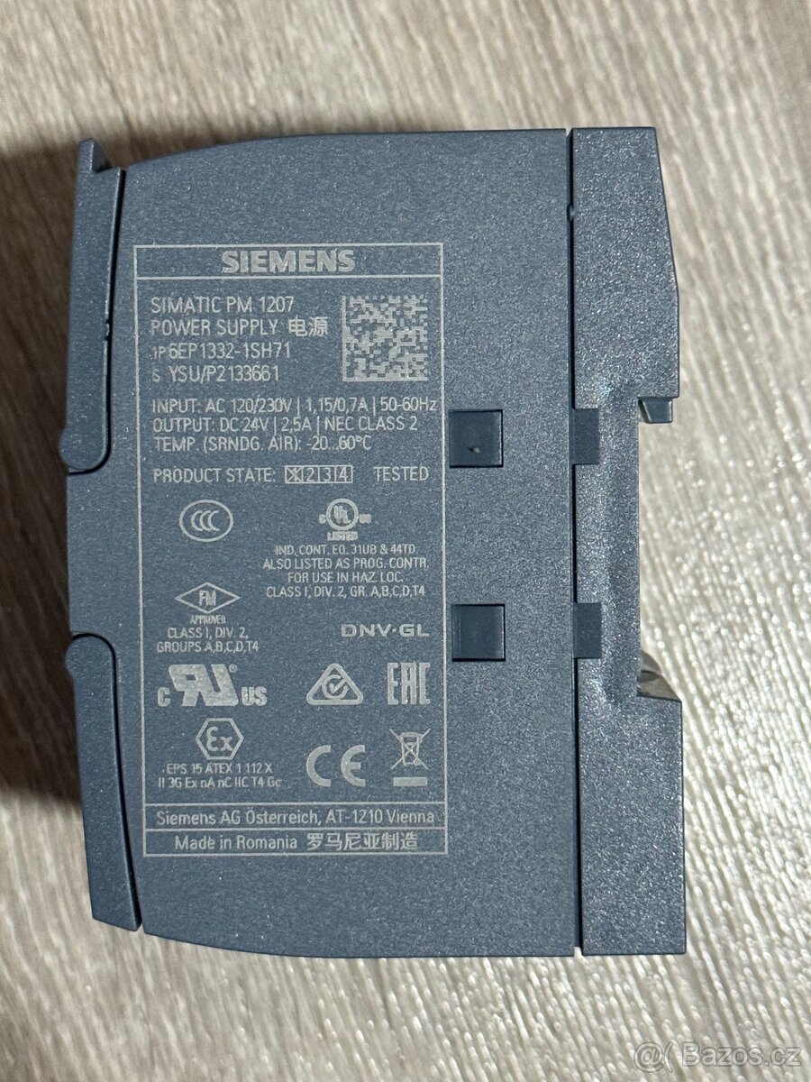 Siemens Simatic s7-1200 zdroj 24V - 2