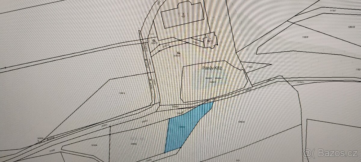 pozemek Usti nad Orlici 1034m2 - 2