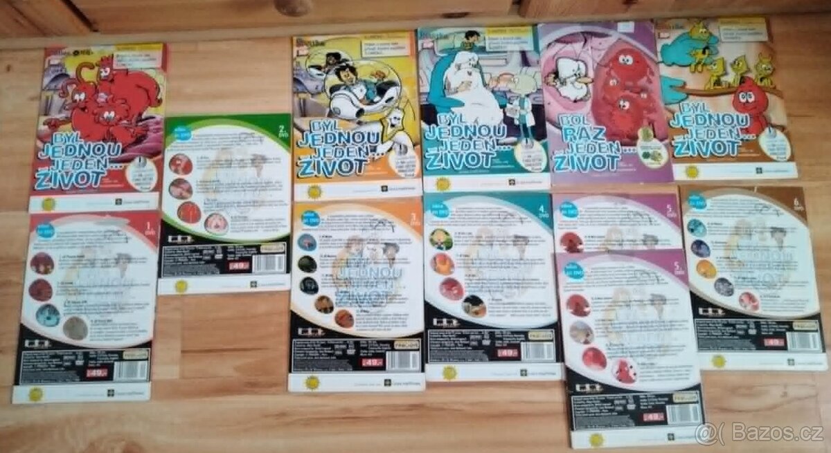 DVD seriál Byl jednou jeden život, díly č. 1 - 6 - 2