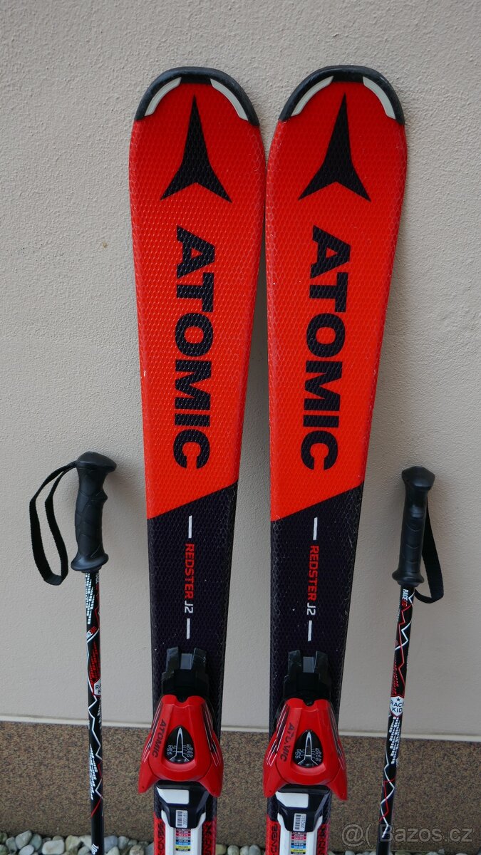 DĚTSKÉ LYŽE ATOMIC REDSTER J2 130CM/HŮLKY - 2
