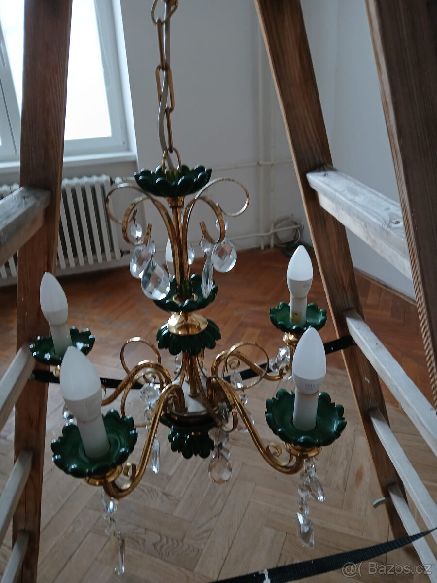 Elegantní retro lustr - 2