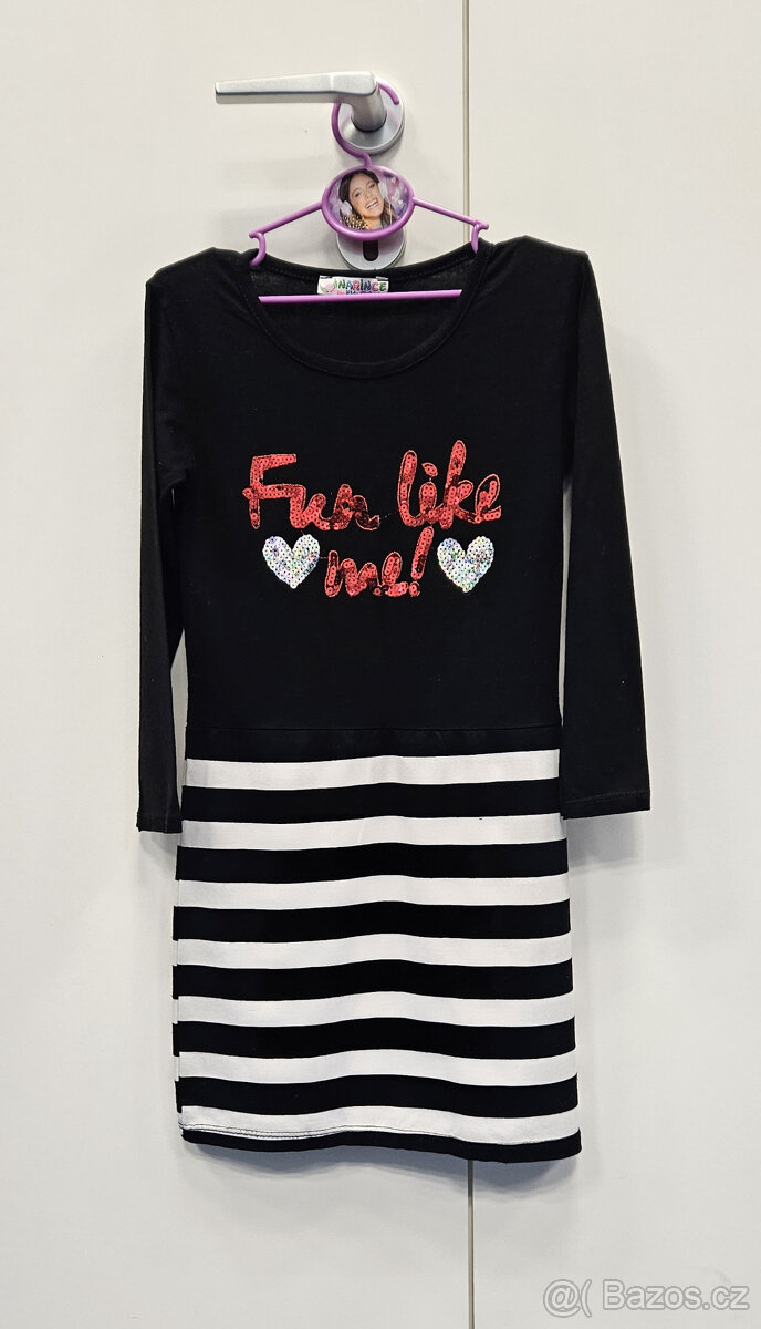 Pletené šaty Narince v.122 - 2