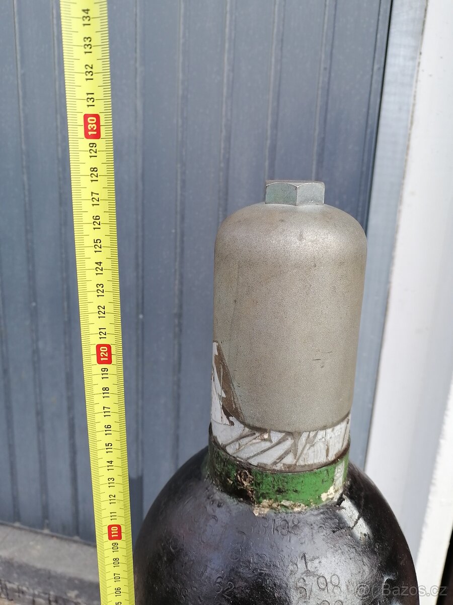 Velká lahev CO naplněná, novy ventil - 2