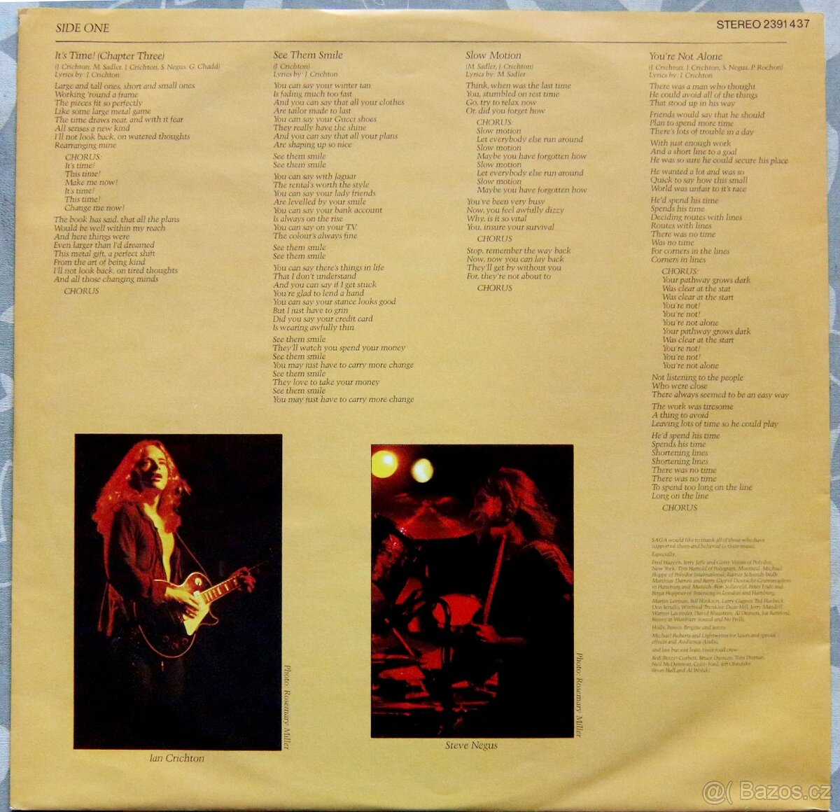 LP deska - Saga - Images at Twilight - 2