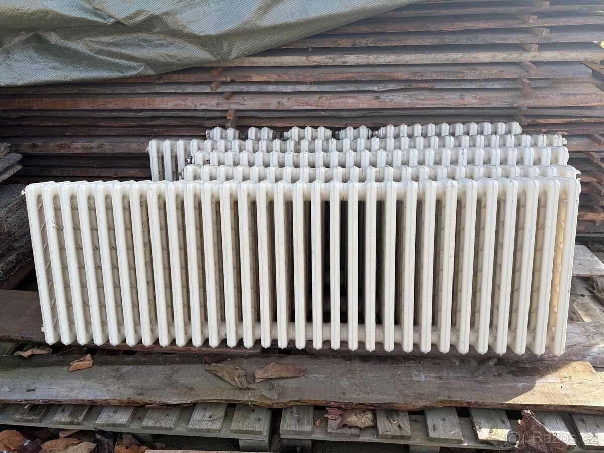 Prodej málo použitých litinových radiátorů - 2