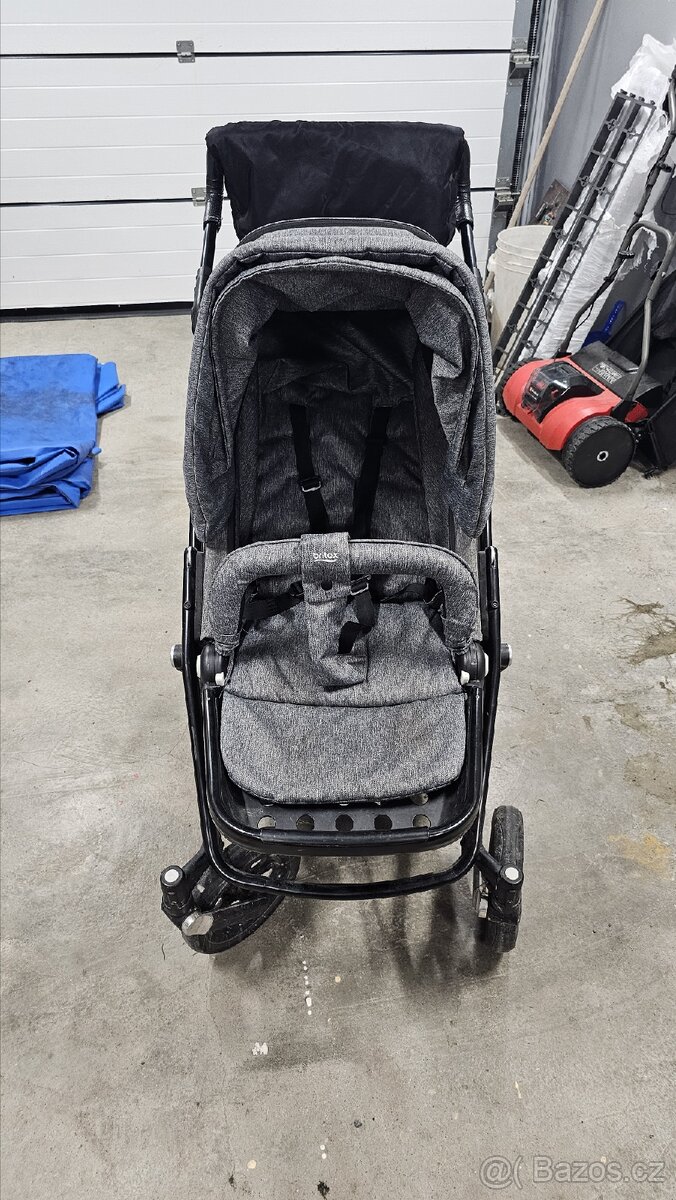 Dětský kočárek Kočár 3v1 Britax go big + výbava - 2