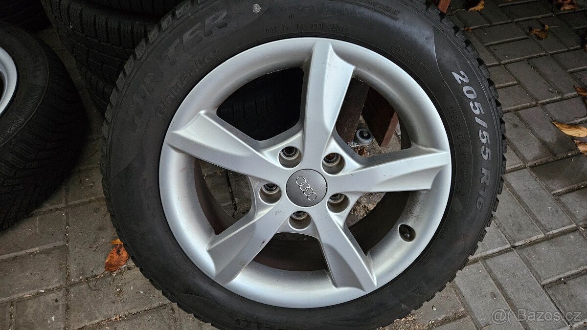 Zimní Sada Alu 5x112 205/55 R16 Audi A3 - 2