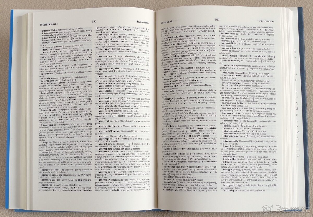 Francouzsko - český slovník - 2