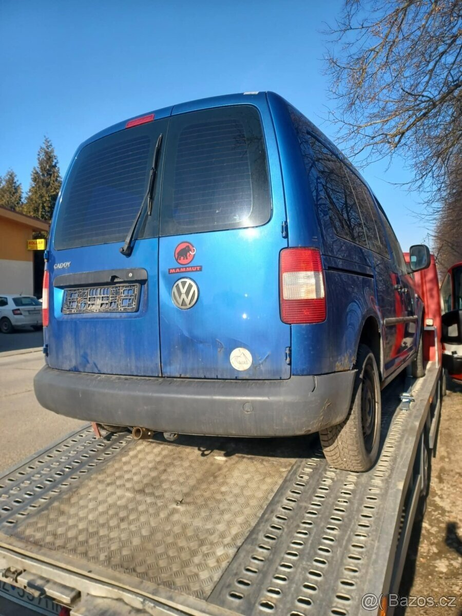 Rozpredám VW Caddy 1.9Tdi 55kw BSU - 2