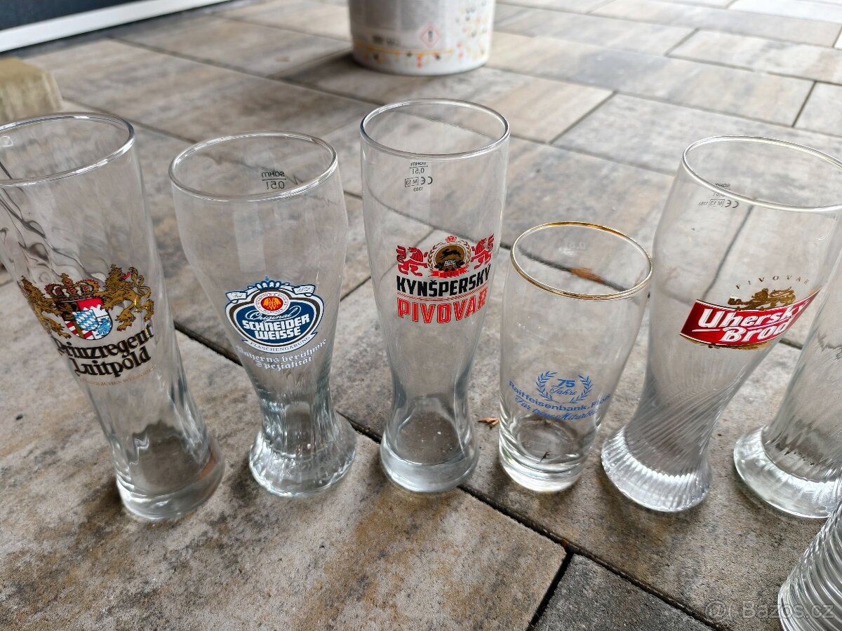 Sběratelské sklenice na pivo - 2