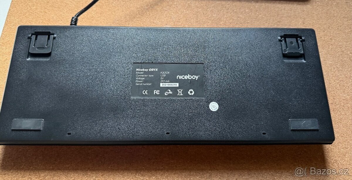 Klávesnice niceboy oryx k300x - 2