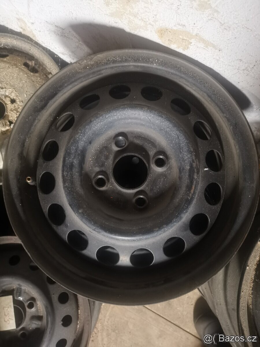 4x100 r14 plechové disky - 2
