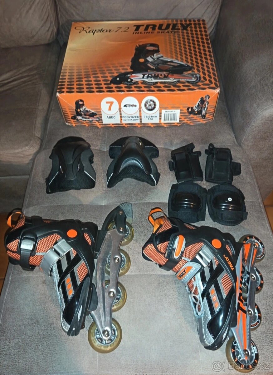 Kolečkové brusle Truly raptar 7.2 inline skate - 2