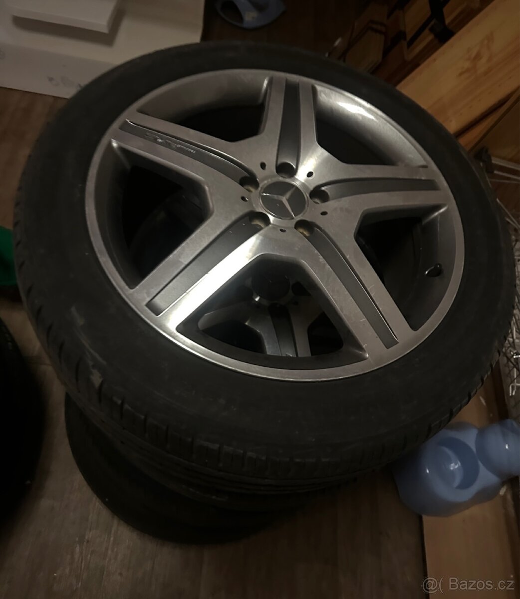 Elektrony Mercedes 4ks včetně pneumatik - 2