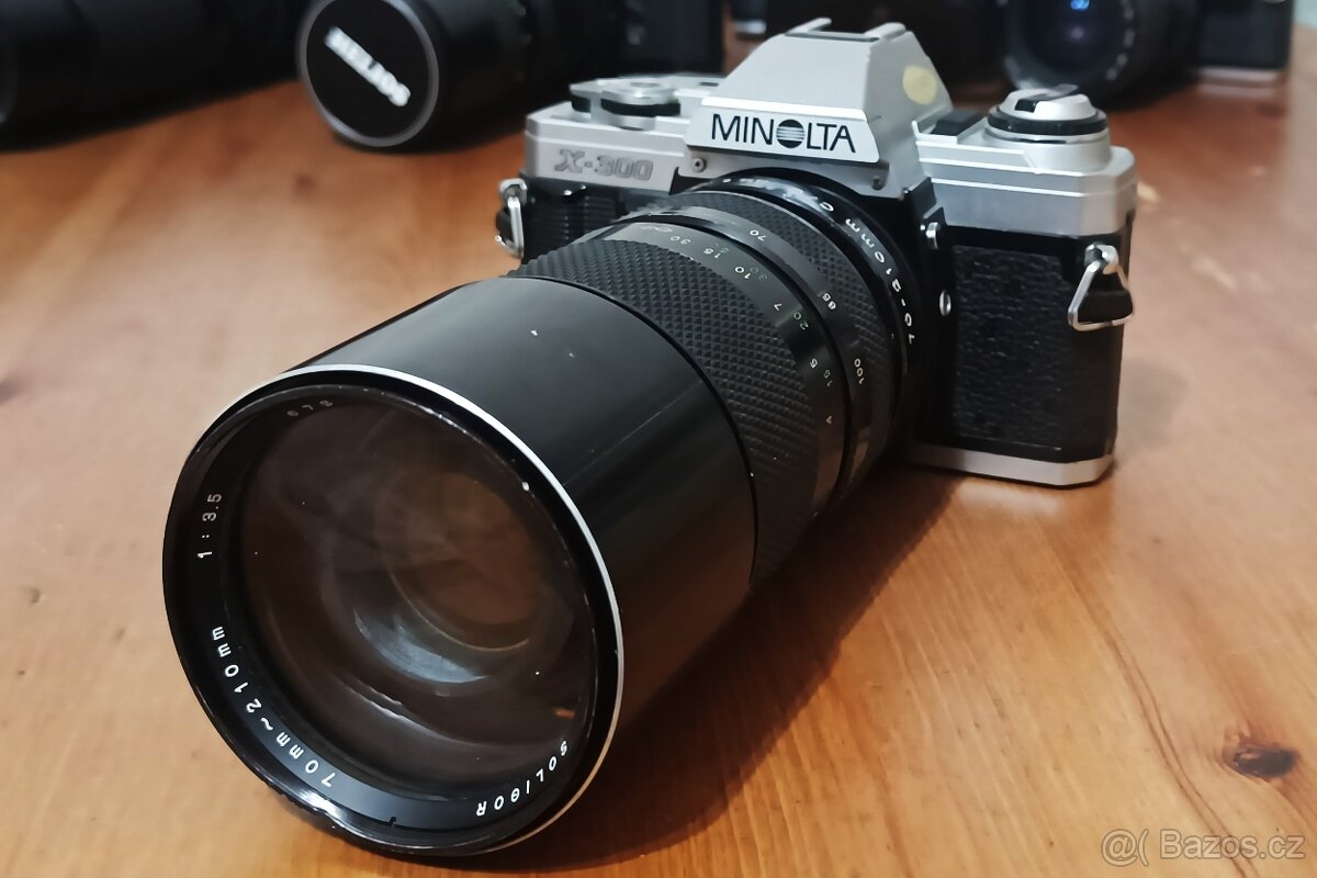MINOLTA X-300 (Soligor 3,5/70-210mm) - 1984 - 2