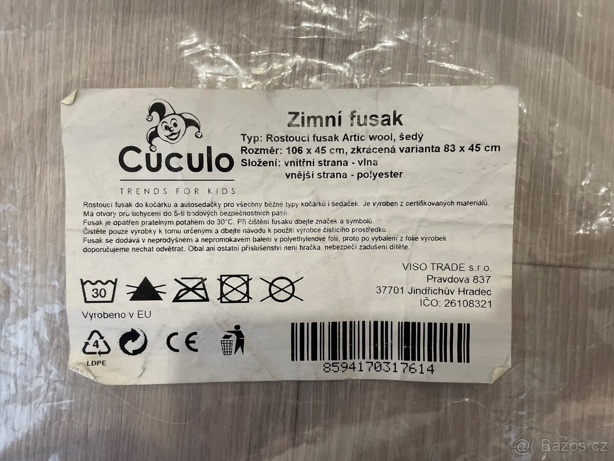 Zimní fusak - rostoucí - 2