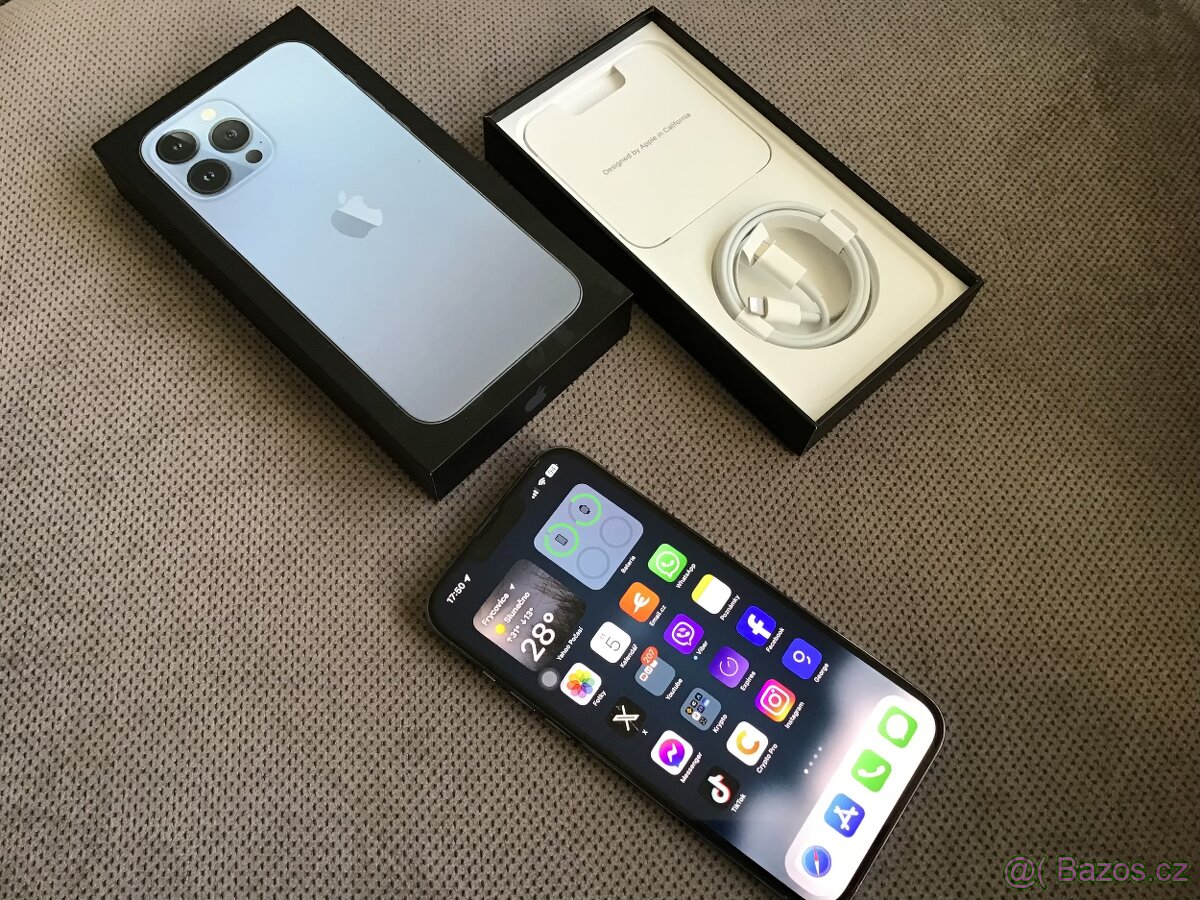 iphone 13 pro max 256gb modrý - 2