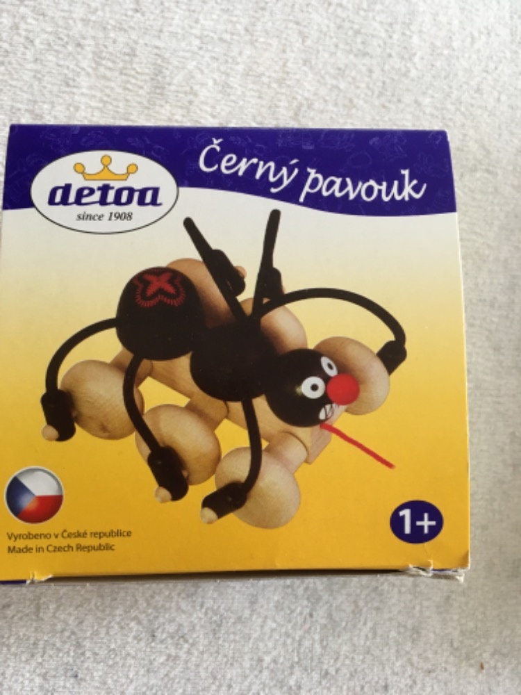 Hračka pavouk - detoa - 2